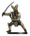 D&D Miniatures - Click to view the stats for Dragon Samurai Miniature