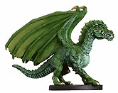 D&D Miniatures - Click to view the stats for Green Dragon Miniature