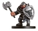 D&D Miniatures - Click to view the stats for Hill Dwarf Warrior Miniature