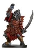 D&D Miniatures - Click to view the stats for Orc Sergeant Miniature