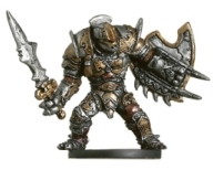 D&D Miniatures - Click to view the stats for Warforged Hero Miniature