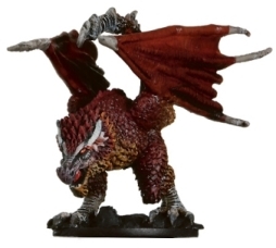 D&D Miniatures - Click to view the stats for Wyvern Miniature