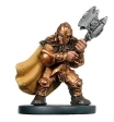 D&D Miniatures - Click to view the stats for Gold Dwarf Fighter Miniature
