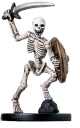 D&D Miniatures - Click to view the stats for Warrior Skeleton Miniature