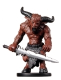 D&D Miniatures - Click to view the stats for Young Minotaur Miniature