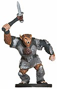 D&D Miniatures - Click to view the stats for Bugbear Champion of Erythnul Miniature