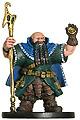 D&D Miniatures - Click to view the stats for Dwarf Wizard Miniature