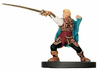 D&D Miniatures - Click to view the stats for Elf Swashbuckler Miniature
