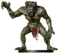 D&D Miniatures - Click to view the stats for Troll Slasher Miniature
