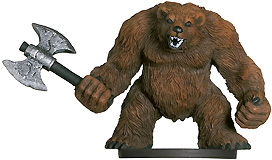 D&D Miniatures - Click to view the stats for Werebear Miniature
