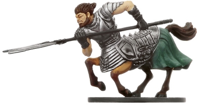 D&D Miniatures - Click to view the stats for Centaur War Hulk Miniature