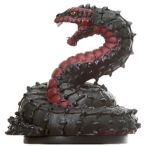 D&D Miniatures - Click to view the stats for Fiendish Snake Miniature
