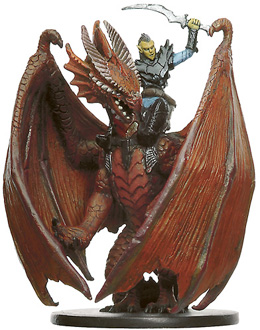 D&D Miniatures - Click to view the stats for Githyanki Dragon Knight Miniature