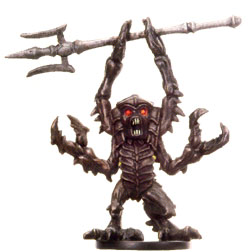 D&D Miniatures - Click to view the stats for Mezzoloth Miniature