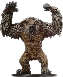 D&D Miniatures - Click to view the stats for Owlbear Rager Miniature