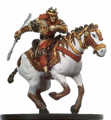 D&D Miniatures - Click to view the stats for Valenar Nomad Charger Miniature