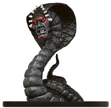 D&D Miniatures - Click to view the stats for Naga Miniature