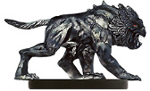 D&D Miniatures - Click to view the stats for Shadow Mastiff Miniature