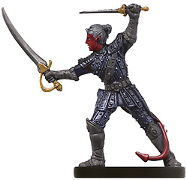 D&D Miniatures - Click to view the stats for Tiefling Rogue Miniature