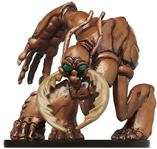 D&D Miniatures - Click to view the stats for Umber Hulk Delver Miniature