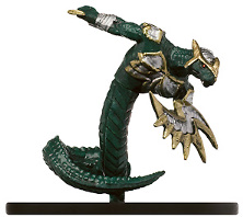 D&D Miniatures - Click to view the stats for Yuan-Ti Champion of Zehir Miniature