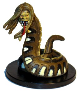 D&D Miniatures - Click to view the stats for Bright Naga Miniature