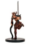 D&D Miniatures - Click to view the stats for Copper Samurai Miniature