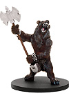 D&D Miniatures - Click to view the stats for Dwarven Werebear Miniature