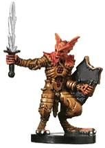 D&D Miniatures - Click to view the stats for Gold Champion Miniature