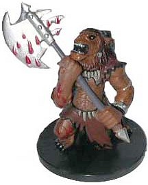 D&D Miniatures - Click to view the stats for Ogre Ravager Miniature