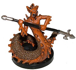 D&D Miniatures - Click to view the stats for Salamander Miniature