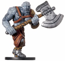 D&D Miniatures - Click to view the stats for Goliath Barbarian Miniature