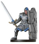 D&D Miniatures - Click to view the stats for Soldier of Thrane Miniature