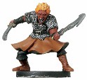 D&D Miniatures - Click to view the stats for Fire Genasi Dervish Miniature