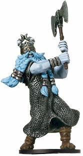 D&D Miniatures - Click to view the stats for Frost Giant Miniature