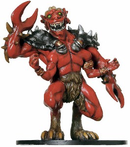 D&D Miniatures - Click to view the stats for Glabrezu Miniature
