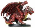 D&D Miniatures - Click to view the stats for Red Wyrmling Miniature