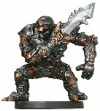 D&D Miniatures - Click to view the stats for Warforged Fighter Miniature