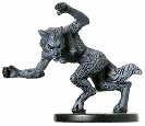 D&D Miniatures - Click to view the stats for Werewolf Miniature