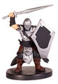 D&D Miniatures - Click to view the stats for Man-at-Arms Miniature