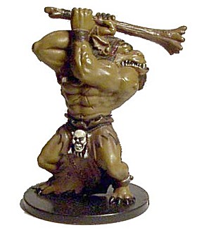 D&D Miniatures - Click to view the stats for Ogre Miniature