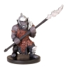 D&D Miniatures - Click to view the stats for Orc Spearfighter Miniature