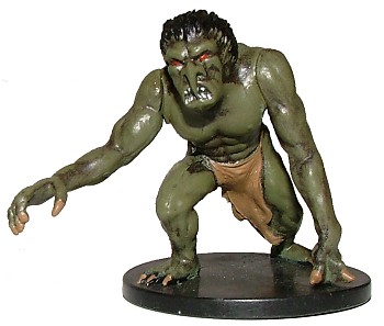 D&D Miniatures - Click to view the stats for Troll Miniature