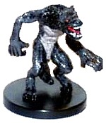 D&D Miniatures - Click to view the stats for Werewolf Miniature