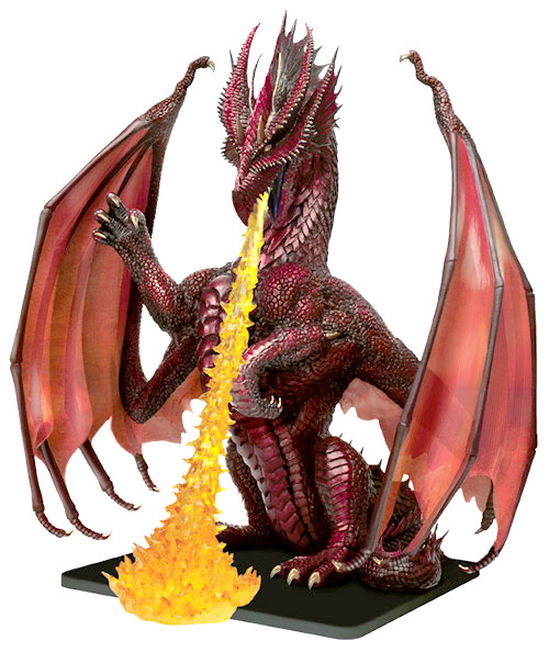 Colossal Red Dragon