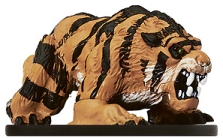 D&D Miniatures - Click to view the stats for Dire Tiger Miniature