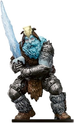 D&D Miniatures - Click to view the stats for Frost Giant Jarl Miniature