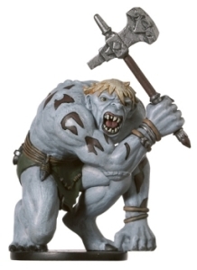 D&D Miniatures - Click to view the stats for Hunched Giant Miniature