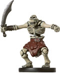 D&D Miniatures - Click to view the stats for Orc Skeleton Miniature