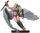 D&D Miniatures - Click to view the stats for Rikka, Angelic Avenger Miniature